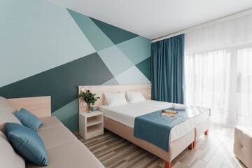 Семейный номер с балконом в  Hotel Aquapark Zatoka